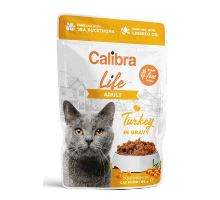 Calibra Cat Life kapsa Adult Turkey in gravy 85g