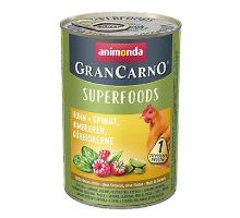 Animonda pes GRANCARNO konz. Superfoods kuřecí 400g