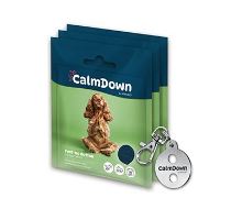 CalmDown Dog Tag Kit kovový přívěsek+3knoflíky KRUUSE