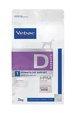 VET HPM Dermatology Support D1 Dog Diet, 3 kg