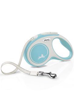 Vodítko FLEXI Comfort New S pásek 5m/15kg sv.modrá