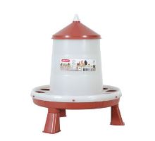 Krmítko pro drůbež SILO stojící 2kg červená Zolux