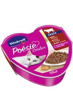 Vitakraft Cat Poésie Sauce vanička hovězí, mrkev 85g