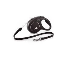 Vodítko FLEXI Classic New S lanko 8m/12kg černá