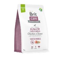 Brit Care Dog Sustainable Junior Large Breed 3kg