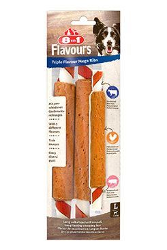 Pochoutka 8in1 Flavours Triple Flavour Mega Ribs 140g