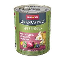 Animonda pes GRANCARNO konz. Superfoods hovězí 800g
