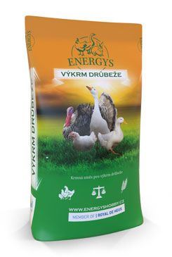 Krmivo pro kuřata ENERGYS Brojler Maxi 25kg