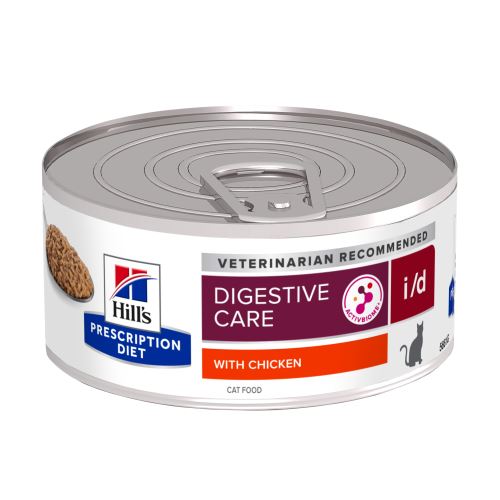 Hills Prescription Diet Feline I/D Digestive Care konzerva 156g