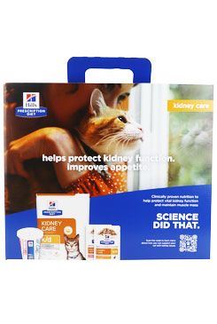 Hills Prescription Diet Feline K/D Starter Kit 400g +2x85g