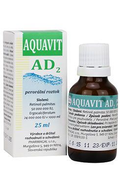 Aquavit AD2 sol Pharmagal 25 ml