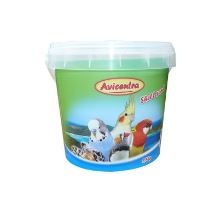 Avicentra písek pro ptáky s mušlemi, kyblík 1,5kg