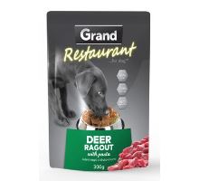 GRAND Dog kapsa Restaurant jelení ragú 300g
