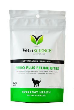 Vetri Science Laboratories VetriScience Perio Plus Feline dent. kousky 60 ks