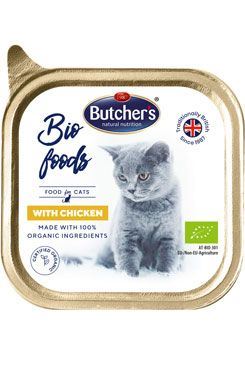Butcher's Cat Bio Foods s kuřecím vanička 85g
