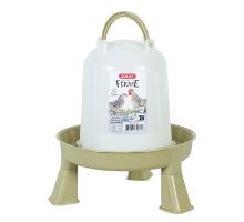 Žlab pitný pro drůbež stojící 1,5l zelená Zolux