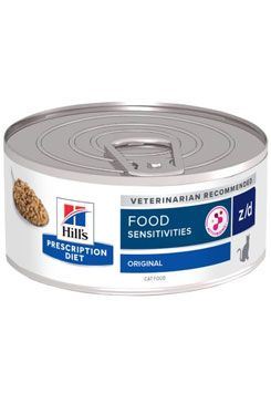 Hills Prescription Diet Feline Z/D Ultra Allergen Free konzerva 156g