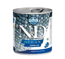 N&amp;D DOG OCEAN Adult Salmon &amp; Codfish 285g