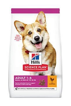 Hills Science Plan Canine Adult Small&Mini Chicken 10kg