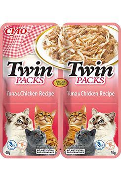 Churu Cat Twin Packs Tuna&Chicken in Broth 2x40g