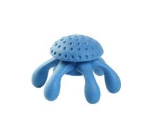 Hračka pes OCTOPUS MINI plov. z TPR modrá Kiwi