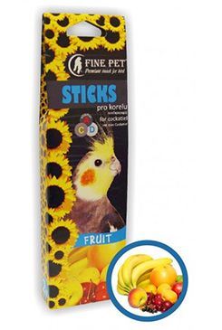 FINE PET Tyčinka Korela Ovoce 2ks/110g