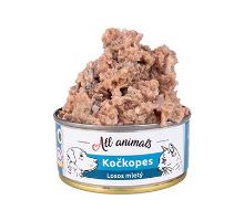 All Animals kočkopes konz. Losos mletý 90g