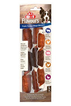 Pochoutka 8in1 Flavours Triple Flav.Mega Skewers 160g