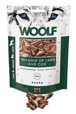 WOOLF Classic poch. Triangle of Lamb and Cod 100g