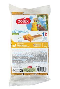 Pochoutka NUTRIMEAL Cookies exoti med 6ks Zolux
