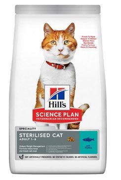 Hills Science Plan Feline Adult Sterilised Cat Tuna 3kg