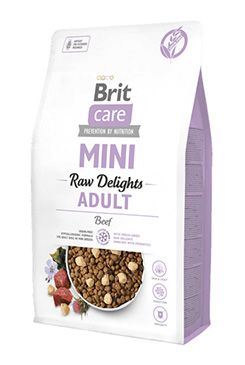 Brit Care Dog Mini FD Raw Delights Beef 2kg