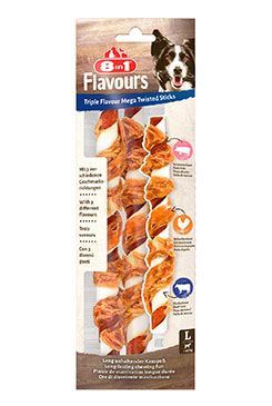 Pochoutka 8in1 Flavours Triple Flav.Mega Tw.Sticks140g