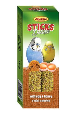 Avicentra tyčinky andulka - vejce+med 2ks