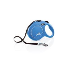 Vodítko FLEXI Classic New L pásek 8m/50kg modrá