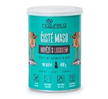 NATURECA konz. hovězí s lososem pro kočky 400g