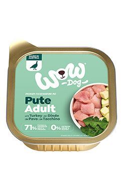 WOW Dog paštika Adult krocan s cuketou 150g