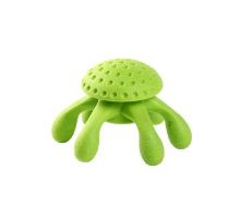 Hračka pes OCTOPUS MINI plov. z TPR zelená Kiwi