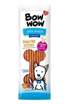 Bow wow poch. Drůbeží tyčinky 65g
