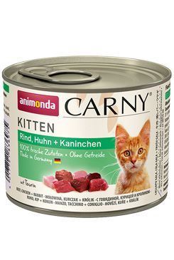 Animonda konz. kočka CARNY Kitten drůbeží/králík 200g