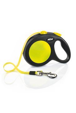 Vodítko FLEXI Neon New L pásek 5m/50kg neon