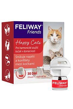 Feliway Friends difuzér do zásuvky s náplní 48ml