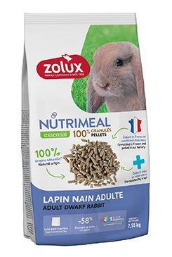 Krmivo pro králíky Adult NUTRIMEAL 2,55kg Zolux