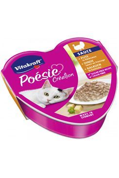 Vitakraft Cat Poésie Sauce vanička krůta v sýr.om.85g