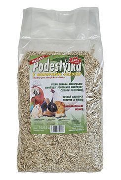 Podestýlka z konopného pazdeří 10l