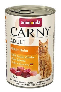 Animonda kočka CARNY konz. Adult hovězí/kuřecí 400g