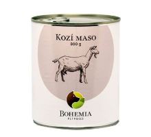 BOHEMIA MASO Kozí ve vlastní šťávě 800g
