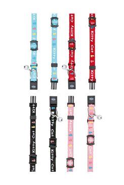 Obojek kočka nylon Kitty Cat pro koťata 20cm mix TR