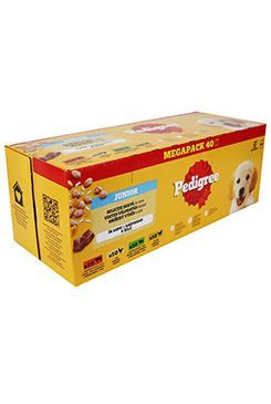 Pedigree kapsa Junior mas.výběr s rýží v želé 40x100g